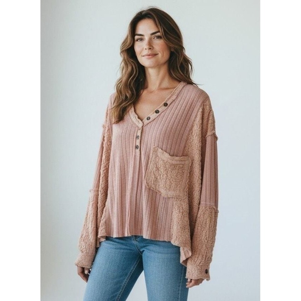 POL Vintage Bloom Lace Appliqué Top YKT1753